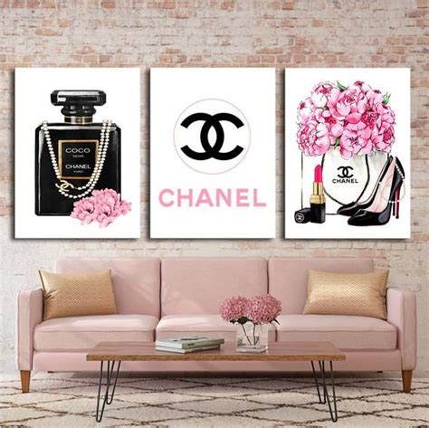 chanel framed artwork|Chanel pictures for bedroom.